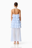 ELAINE HALTER NECK MAXI DRESS
