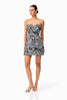 ROSEATE FLORAL MINI DRESS