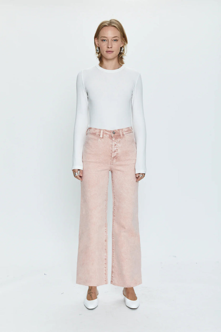 PENNY HIGH RISE WIDE LEG CROP JEAN