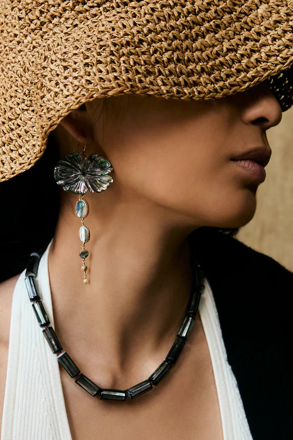 MAGNOLIA DROP EARRINGS