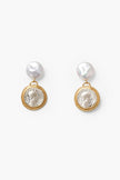 CATRIONA DROP EARRINGS WHITE PEARL