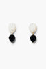 PEONY DROP EARRINGS WHITE MOP