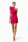 VERDESSA ONE MINI DRESS IN RASPBERRY