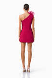 VERDESSA ONE MINI DRESS IN RASPBERRY