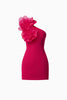 VERDESSA ONE MINI DRESS IN RASPBERRY