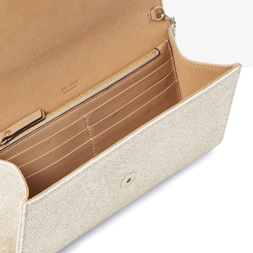 EMMIE DUSTY GLITTER CLUTCH