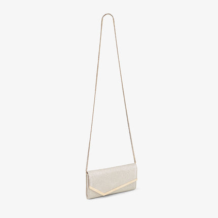 EMMIE DUSTY GLITTER CLUTCH