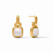 SAHARA HOOP AND CHARM EARRINGS