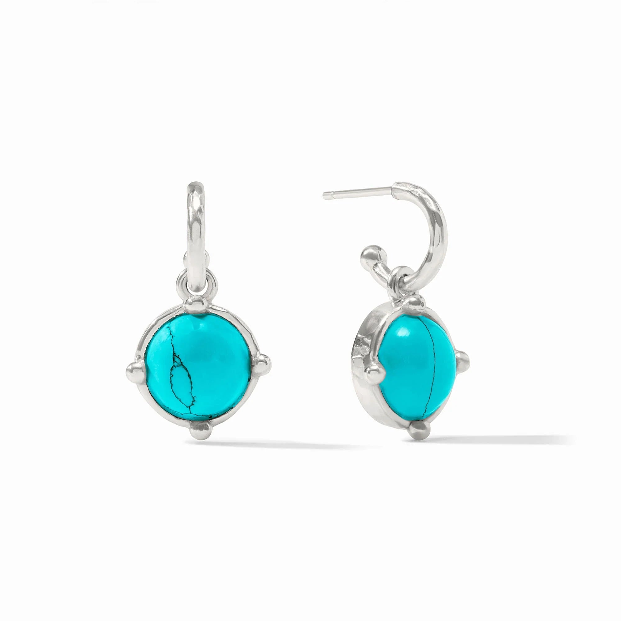HONEYBEE HOOP AND CHARM EARRING