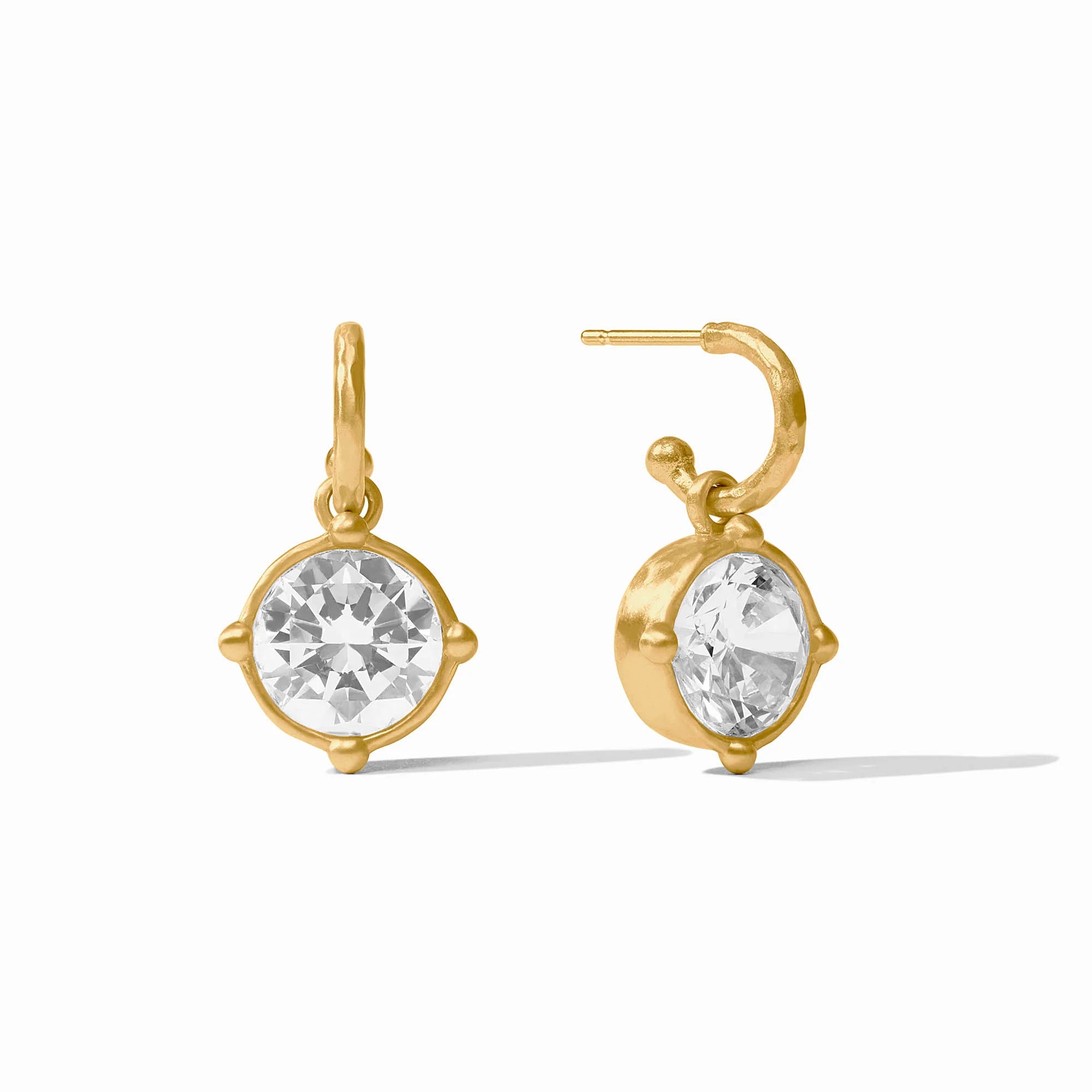 HONEYBEE HOOP AND CHARM EARRING