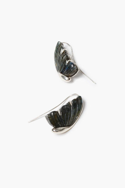 BUTTERFLY EARRINGS LABRADORITE