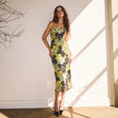 EMILIA SEQUIN FLORAL GOWN