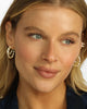 SHES AN ICON DOUBLE HOOPS