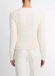 EYELASH CREW NECK SWEATER