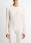 EYELASH CREW NECK SWEATER