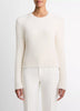 EYELASH CREW NECK SWEATER