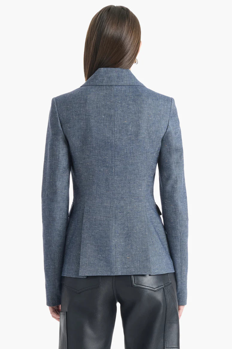 FENICE JACKET IN TITAN MELANGE