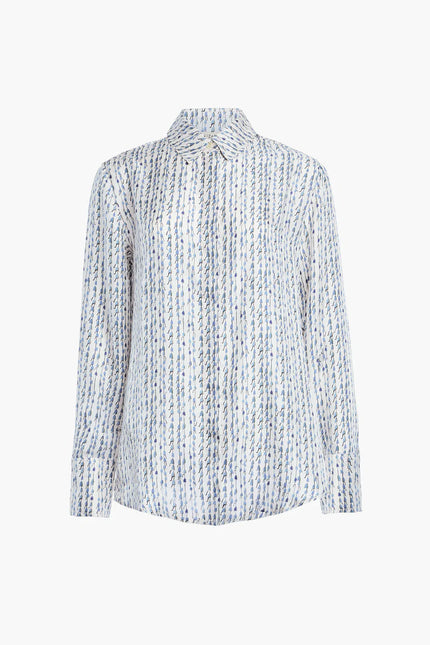 CHIKA TOP IN VAPOR BLUEBELL