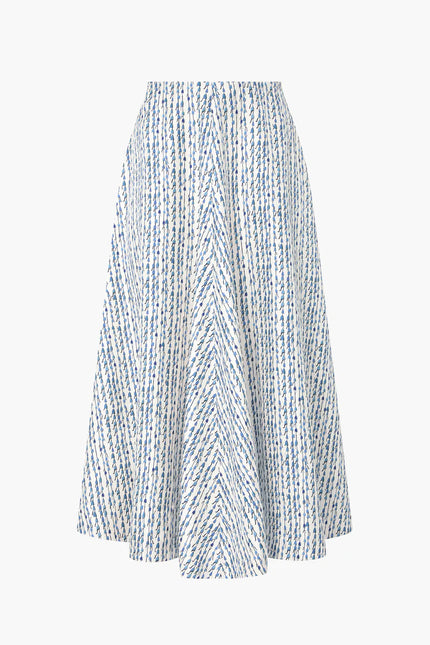 VARDA SKIRT IN VAPOR BLUEBELL