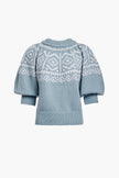 HOWARD SWEATER IN LACE BLUE