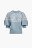 HOWARD SWEATER IN LACE BLUE