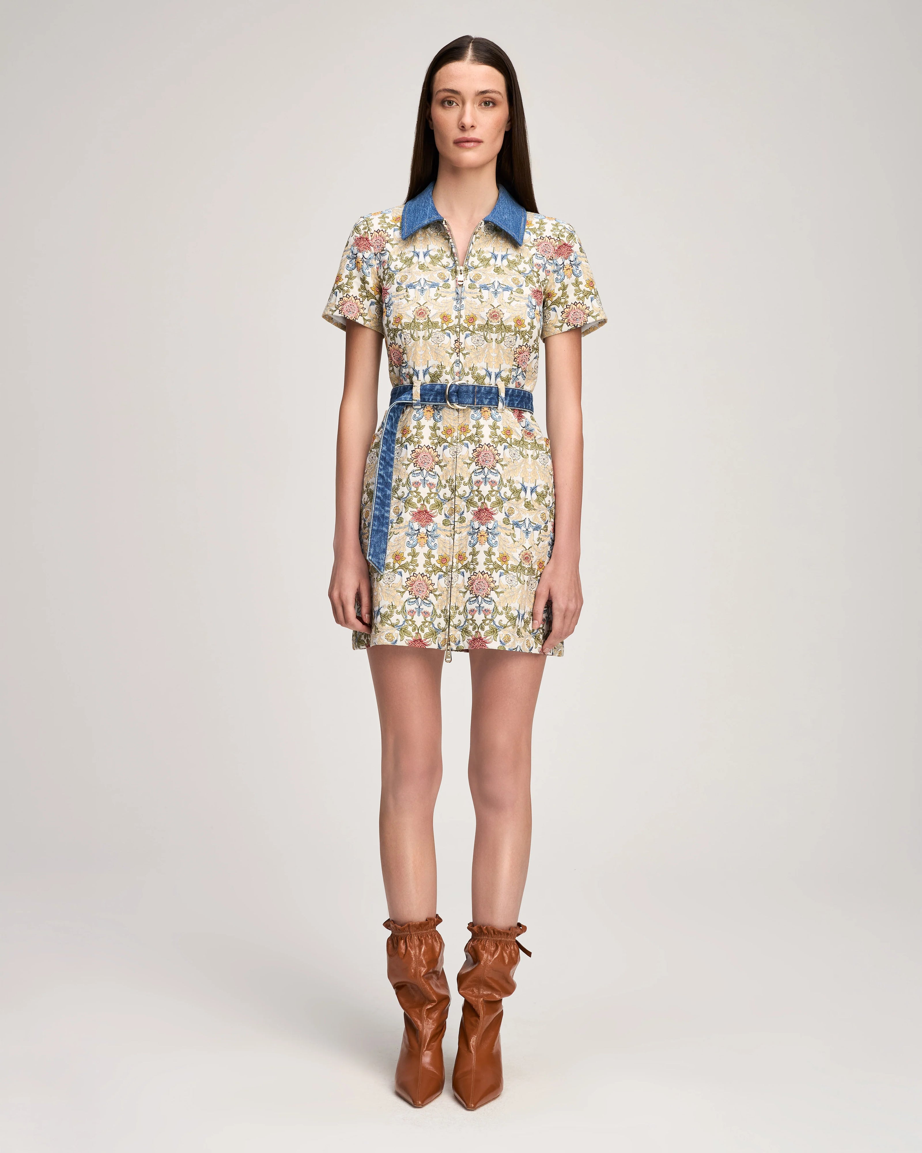 ZIP FRONT BEA DRESS