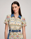 ZIP FRONT BEA DRESS