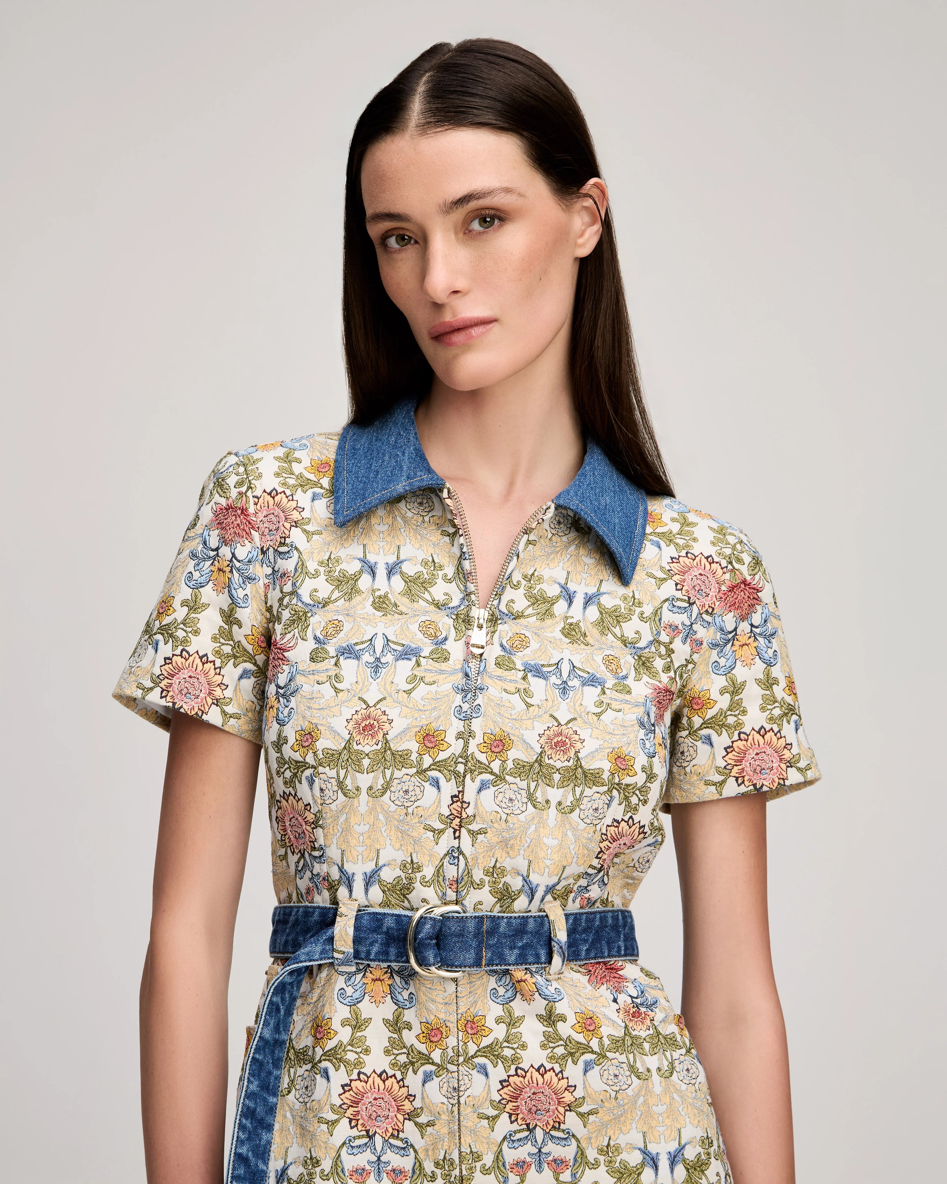 ZIP FRONT BEA DRESS