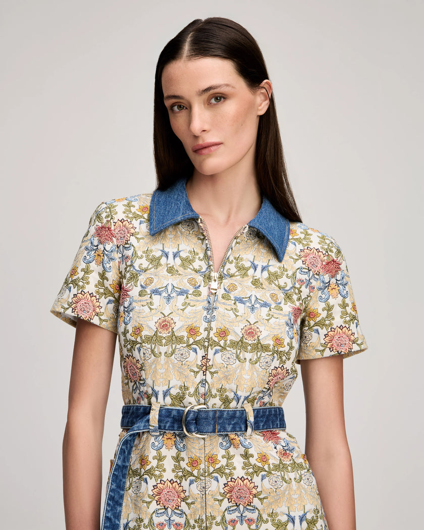 ZIP FRONT BEA DRESS