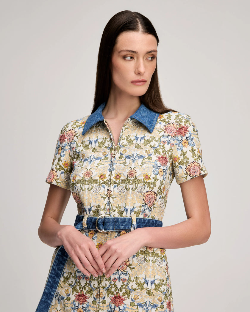ZIP FRONT BEA DRESS