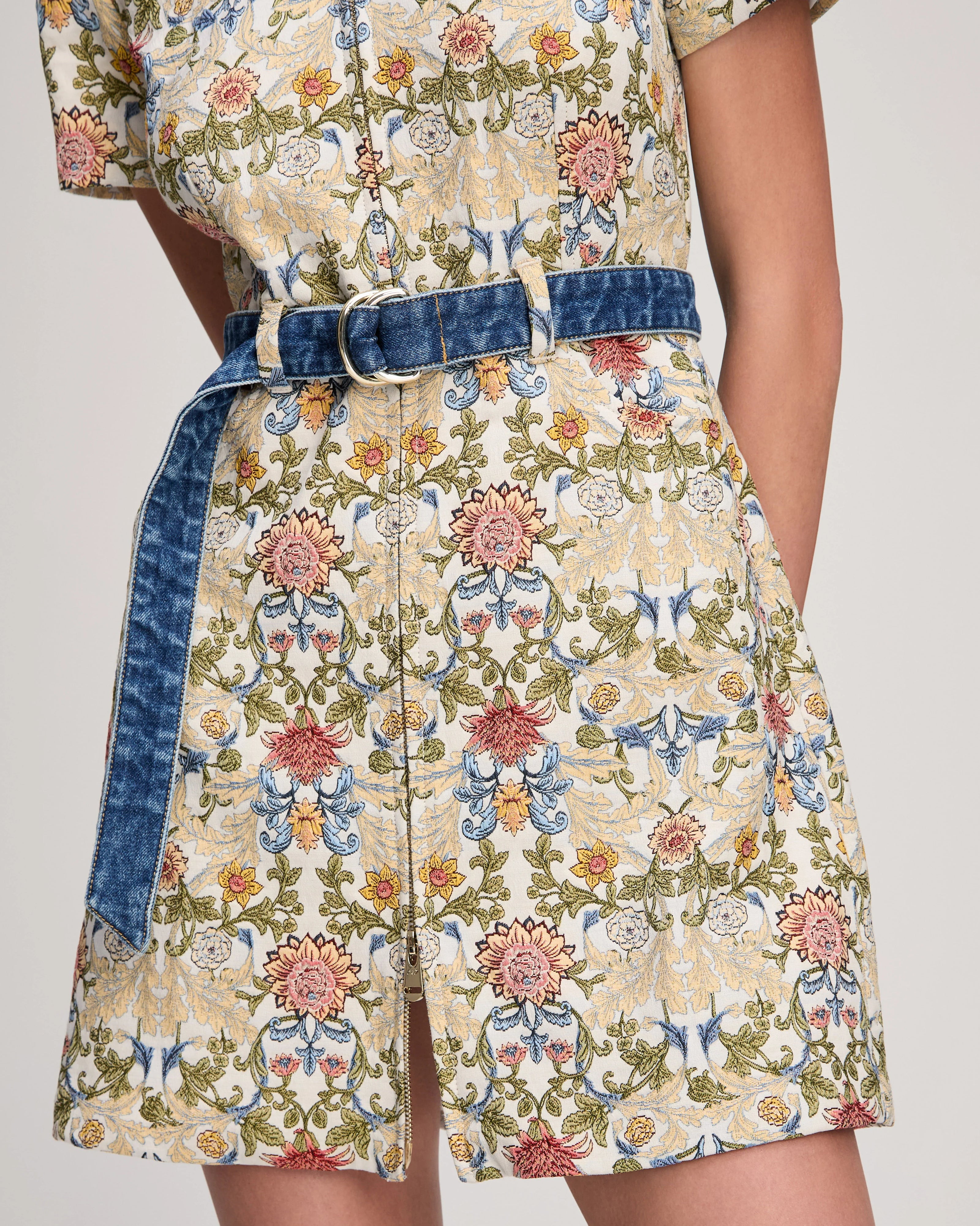 ZIP FRONT BEA DRESS