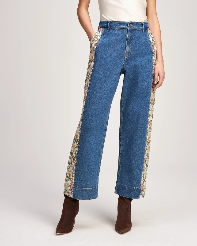 PATCHWORK ZOE JEANS