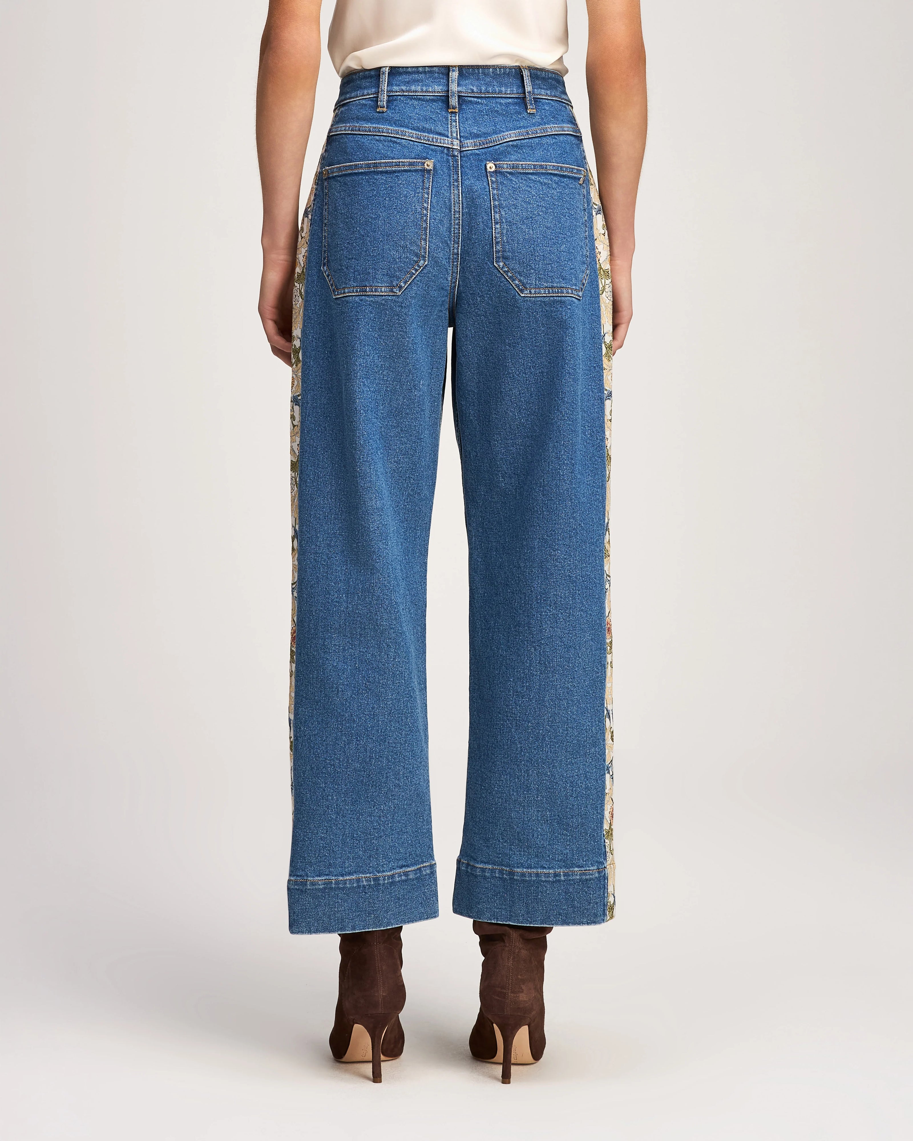 PATCHWORK ZOE JEANS