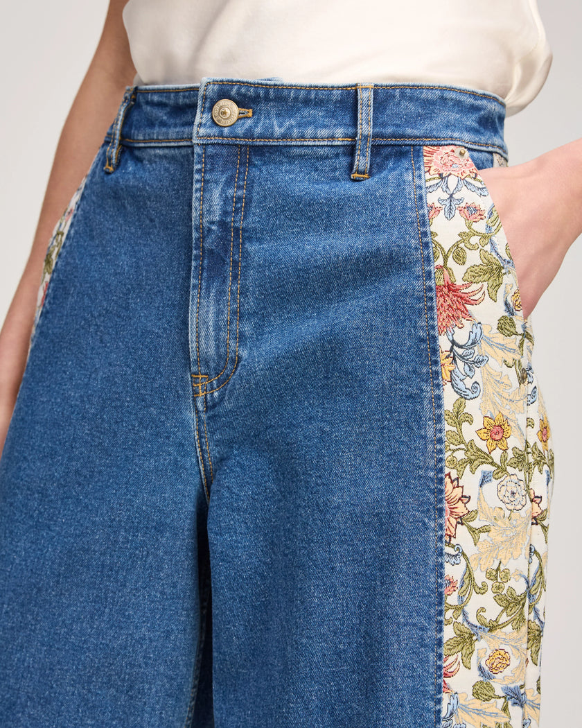 PATCHWORK ZOE JEANS