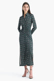 CLAUDIA DRESS IN HUNTER DIAMOND