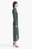 CLAUDIA DRESS IN HUNTER DIAMOND