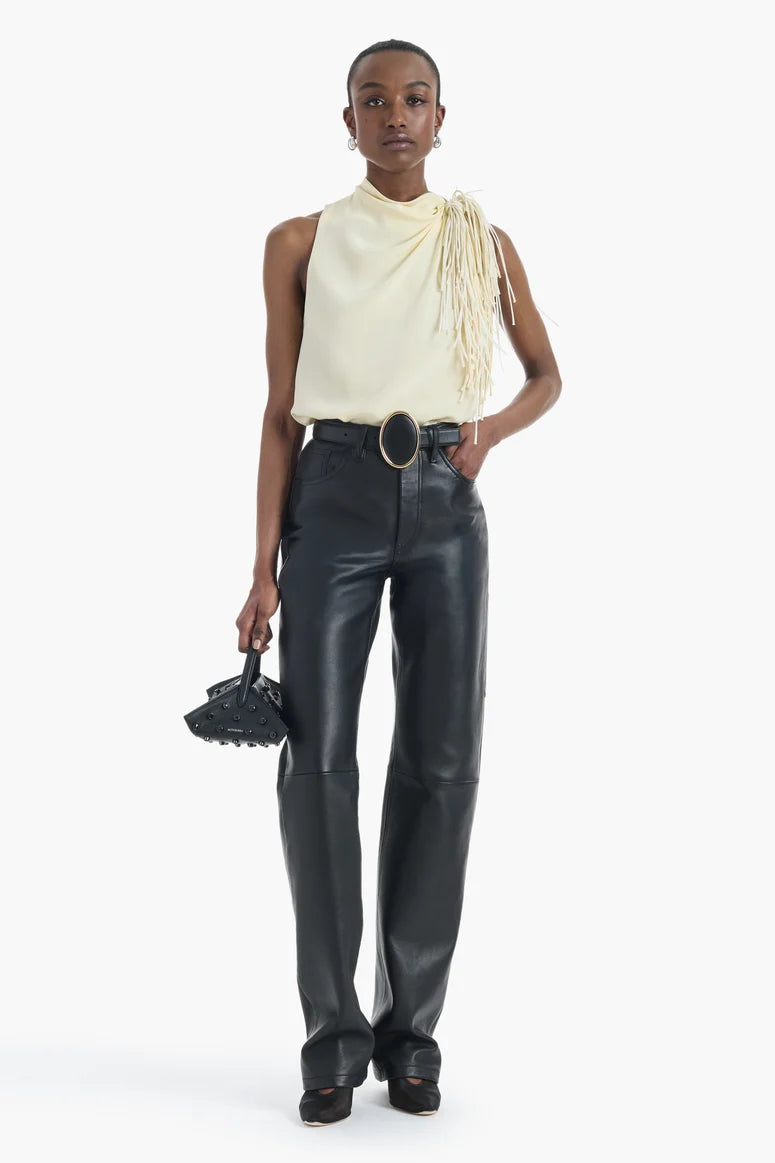 ALDEN TOP IN MACADAMIA
