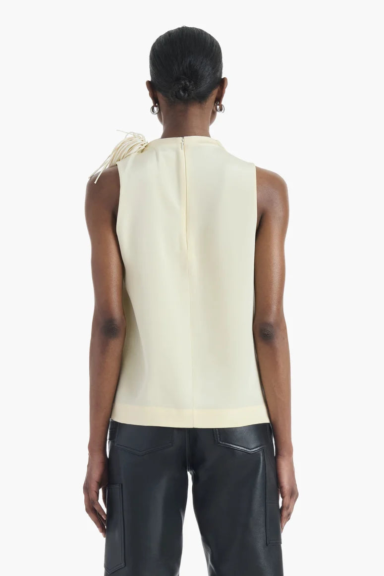 ALDEN TOP IN MACADAMIA