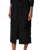 EMBELLISHED COLUMN DRESS