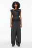DRAPED BOW BELTED SHELL TOP