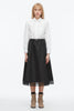 BELTED MIDI SKIRT
