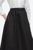 BELTED MIDI SKIRT