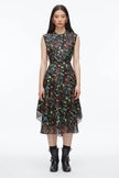 BLISS FLORAL SLEEVELESS DRESS