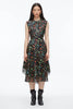 BLISS FLORAL SLEEVELESS DRESS