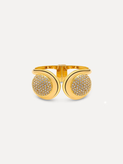 PAVE DOMED CUFF BRACELET