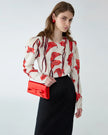 CALLA LILY PRINT BLOUSE