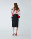 CALLA LILY PRINT BLOUSE