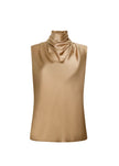 KAIA TOP IN KHAKI
