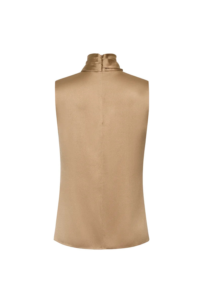 KAIA TOP IN KHAKI