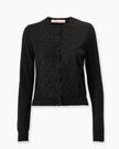 MERINO SILK CARDIGAN WITH LACE